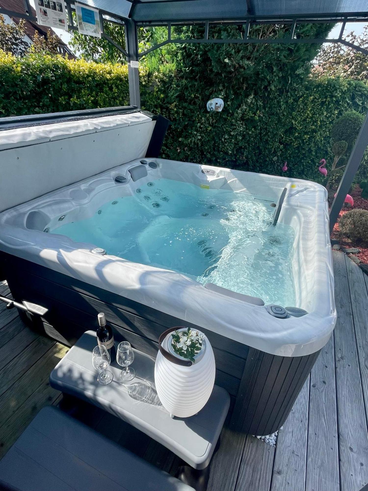 Ferienwohnung Schlossblick - 4 Sterne Sauna Pool Whirlpool Exklusiv Брацнфельс Екстер'єр фото