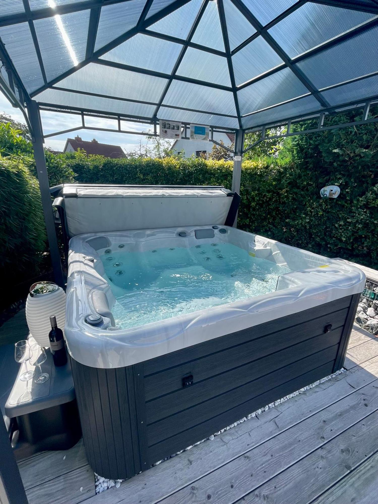 Ferienwohnung Schlossblick - 4 Sterne Sauna Pool Whirlpool Exklusiv Брацнфельс Екстер'єр фото
