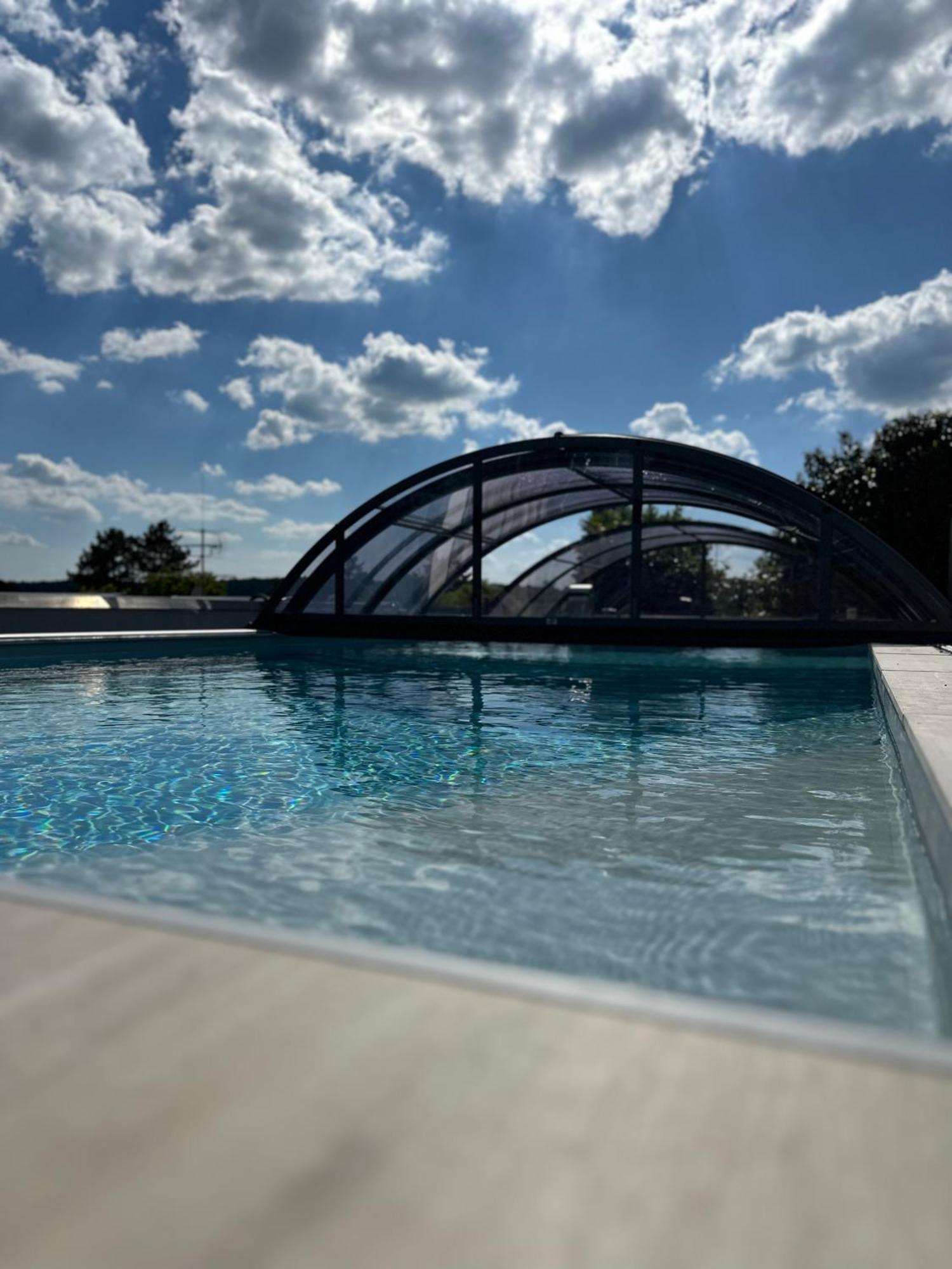 Ferienwohnung Schlossblick - 4 Sterne Sauna Pool Whirlpool Exklusiv Брацнфельс Екстер'єр фото