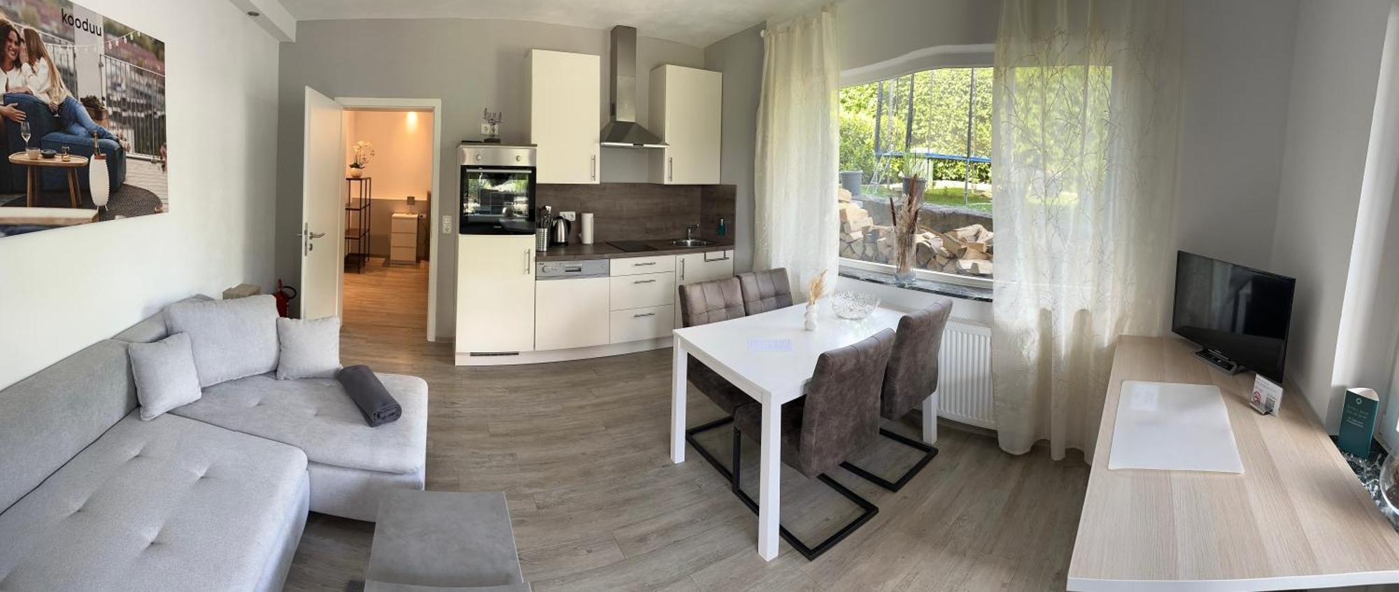 Ferienwohnung Schlossblick - 4 Sterne Sauna Pool Whirlpool Exklusiv Брацнфельс Екстер'єр фото
